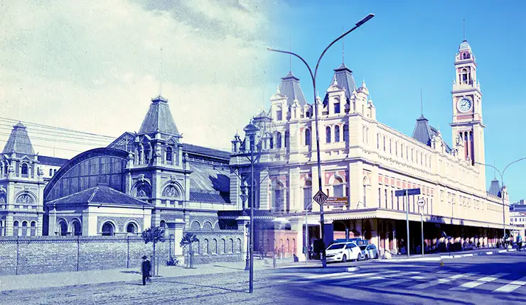 Transição do passado para o presente de um ícone histórico da cidade de São Paulo