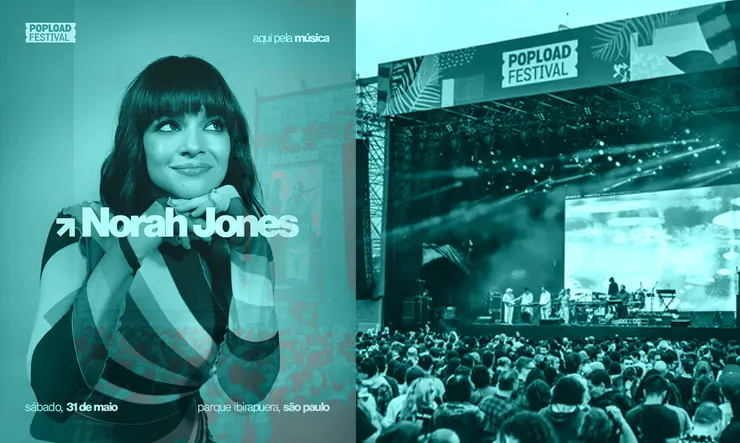 Norah Jones no Popload Festival, dia 31/05/2025, Parque Ibirapuera - SP