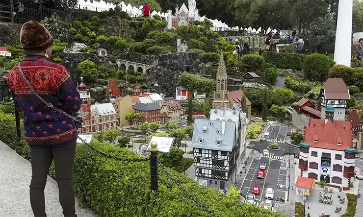 Parque temático Minimundo, localizado em Gramado-RS, Brasil
